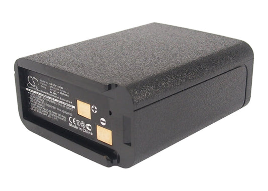 Replacement Battery for Bullard  Commander MX – Two-Way Radio – 2500mAh / 24.00Wh / 9.6V
