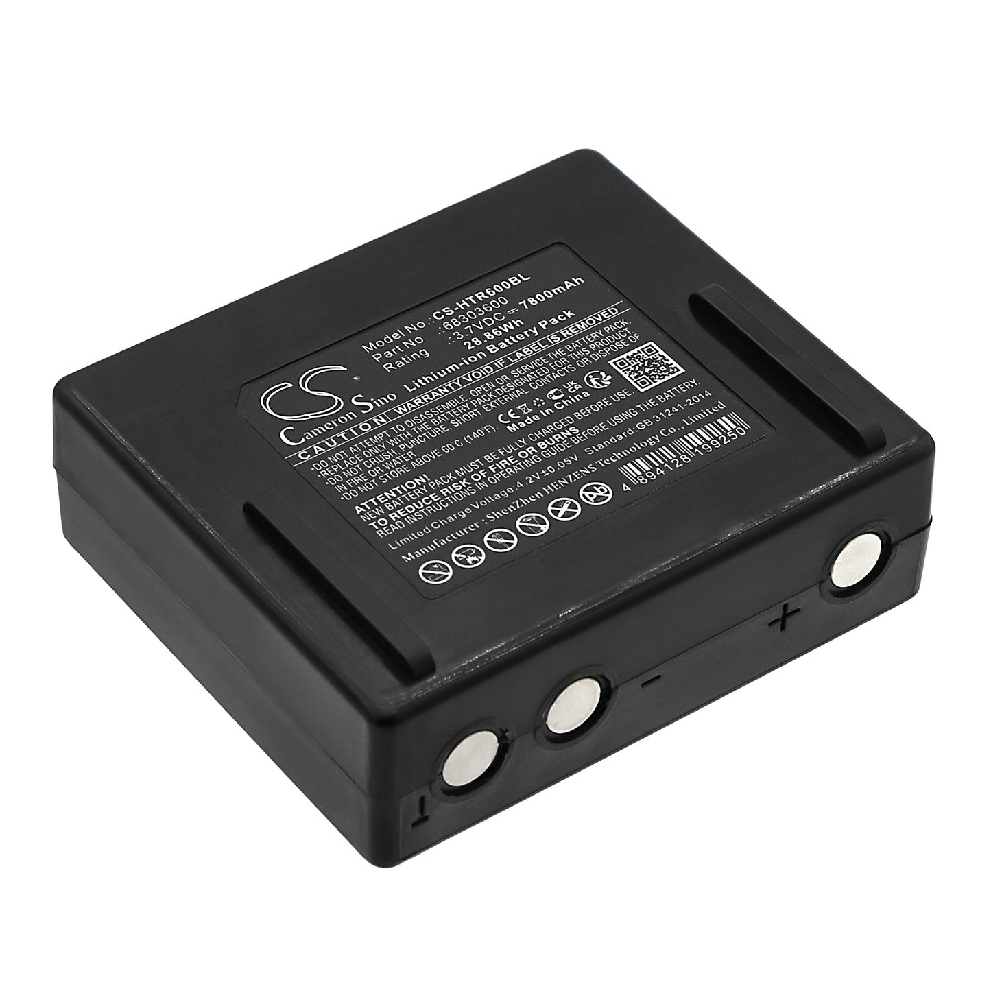 Replacement Battery for Hetronic  NOVA XXL – Crane Remote Control – 7800mAh / 28.86Wh / 3.7V