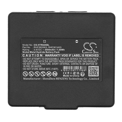 Replacement Battery for Abitron  Mini – Crane Remote Control – 2000mAh / 7.20Wh / 3.6V