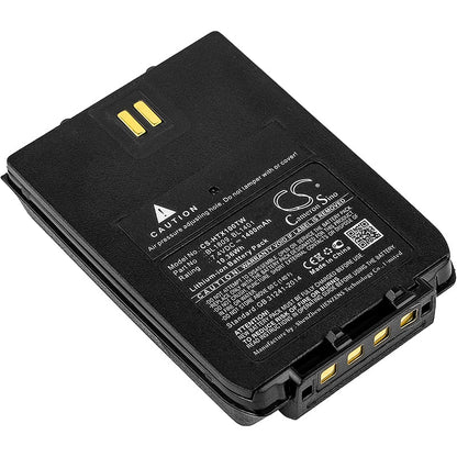 Replacement Battery for HYT  X1e – Two-Way Radio – 1400mAh / 10.36Wh / 7.4V