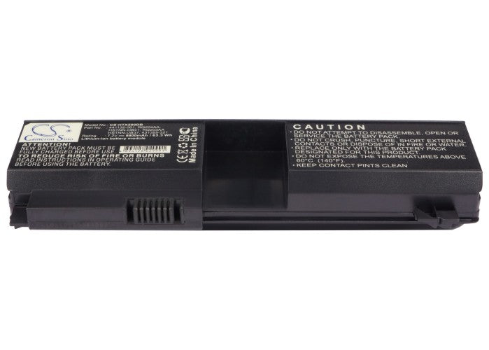 Replacement Battery for HP  Pavilion tx1000 – Notebook, Laptop – 8800mAh / 7.2V