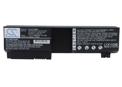 Replacement Battery for HP  Pavilion tx1000 – Notebook, Laptop – 4400mAh / 7.2V