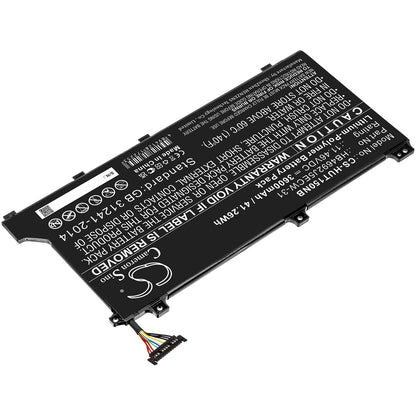 Replacement Battery for Huawei  HLY-19R – Notebook, Laptop – 3600mAh / 41.26Wh / 11.46V