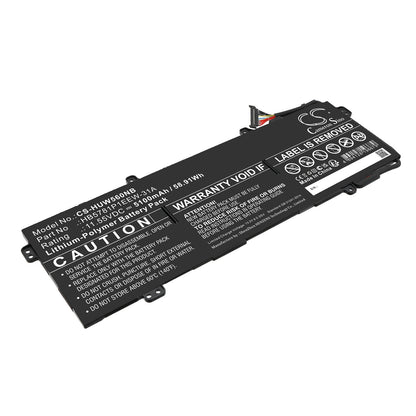 Replacement Battery for Huawei  EMD-W76 – Notebook, Laptop – 5100mAh / 58.91Wh / 11.55V