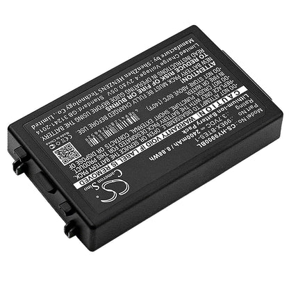 Replacement Battery for Honeywell  99EXhc – Barcode Scanner – 2400mAh / 8.88Wh / 3.7V