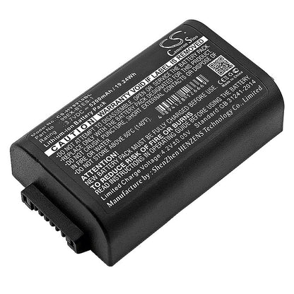 Replacement Battery for Honeywell  99EXhc – Barcode Scanner – 5200mAh / 19.24Wh / 3.7V
