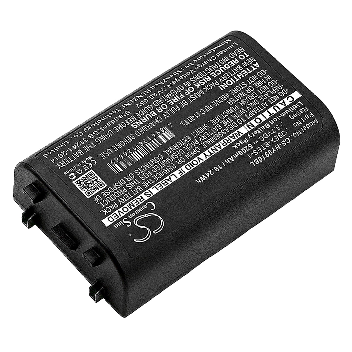 Replacement Battery for Honeywell  99EXhc – Barcode Scanner – 5200mAh / 19.24Wh / 3.7V