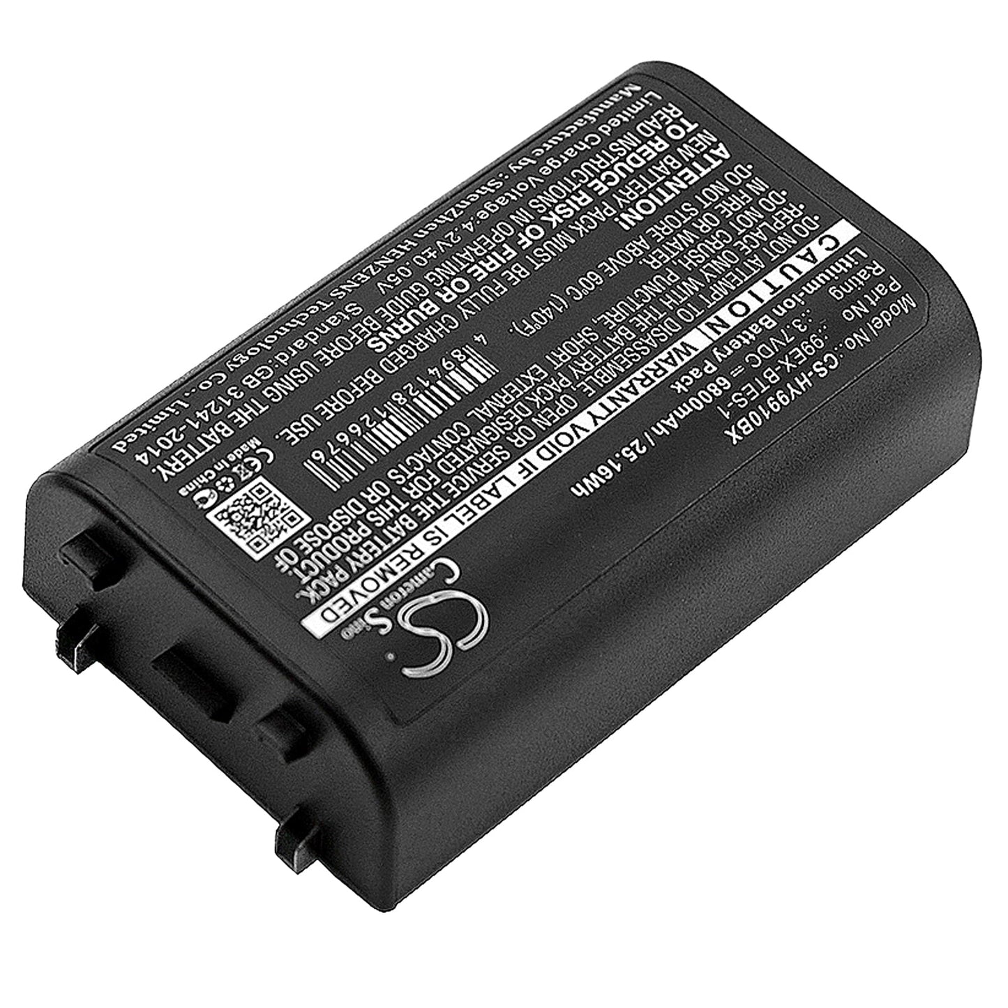 Replacement Battery for Honeywell  99EXhc – Barcode Scanner – 6800mAh / 25.16Wh / 3.7V