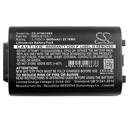 Replacement Battery for Dolphin  99EX – Barcode Scanner – 6800mAh / 25.16Wh / 3.7V