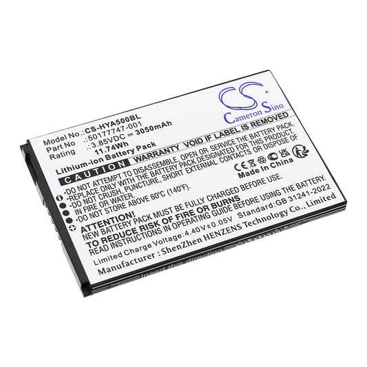 Replacement Battery for Honeywell  ScanPal EDA5S – Barcode Scanner – 3050mAh / 11.74Wh / 3.85V