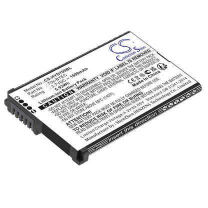 Replacement Battery for Honeywell  Captuvo SL42 Sled – Barcode Scanner – 1600mAh / 5.92Wh / 3.7V