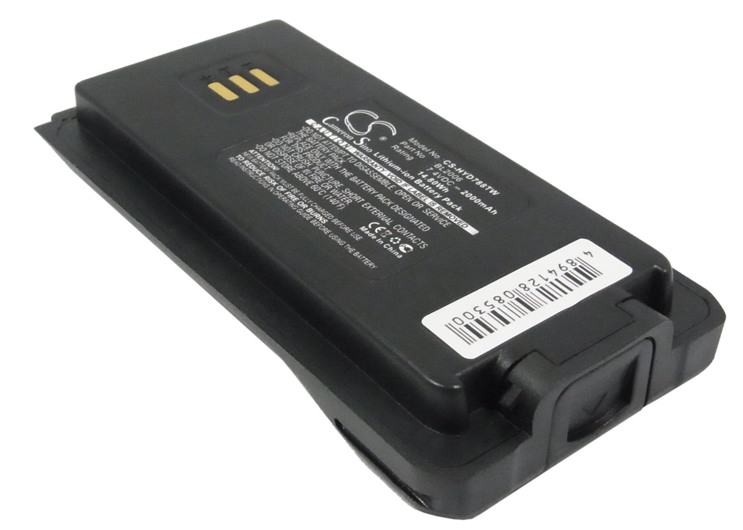 Replacement Battery for Hytera  PD7 – Two-Way Radio – 2000mAh / 14.80Wh / 7.4V