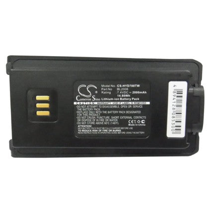 Replacement Battery for Harris HDP100 HDP150, Momentum HDP100, – 2000mAh / 14.80Wh