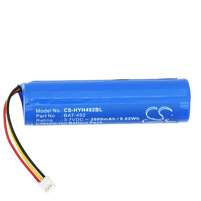 Replacement Battery for Honeywell  HH492 – Barcode Scanner – 2600mAh / 9.62Wh / 3.7V