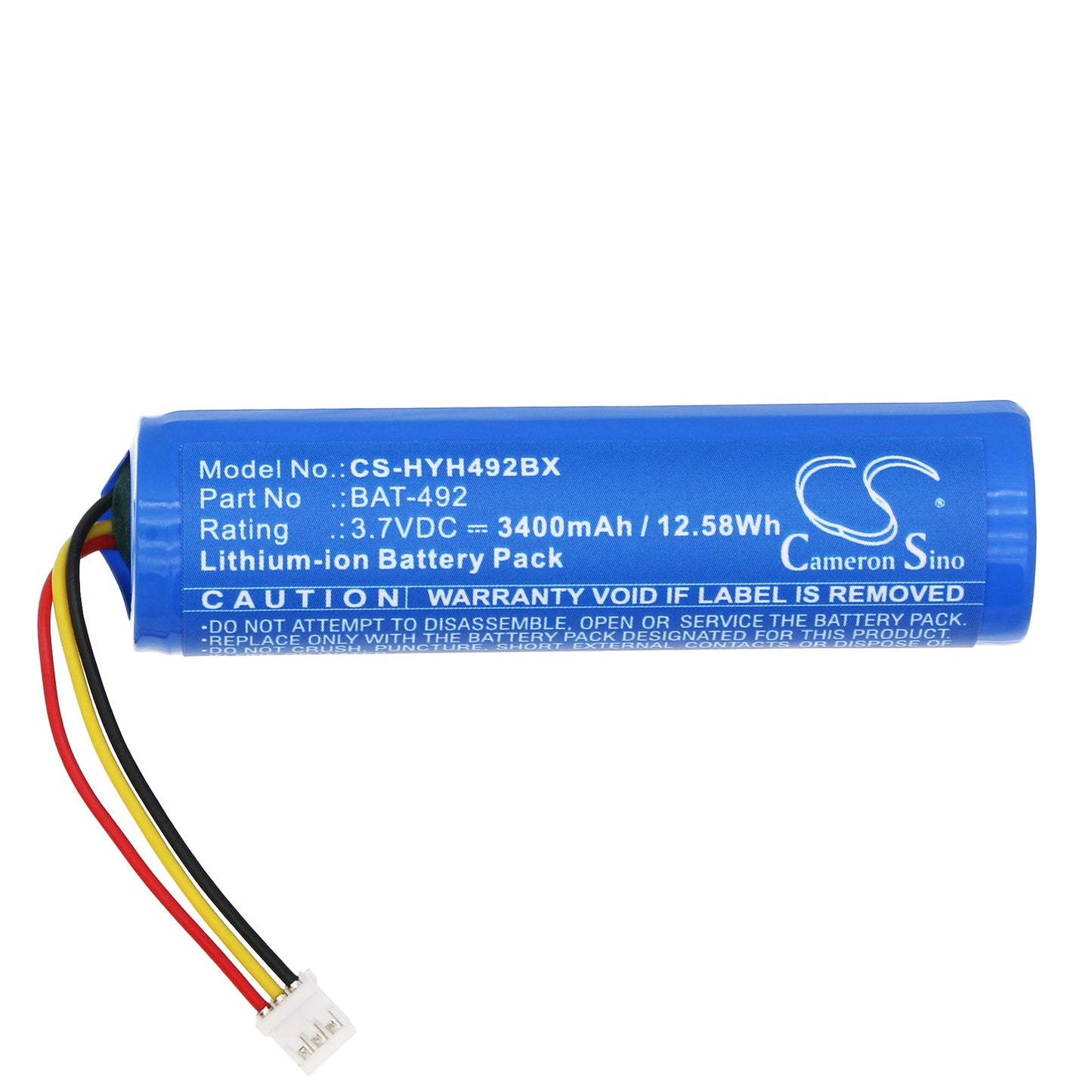 Replacement Battery for Honeywell  HH492 – Barcode Scanner – 3400mAh / 12.58Wh / 3.7V