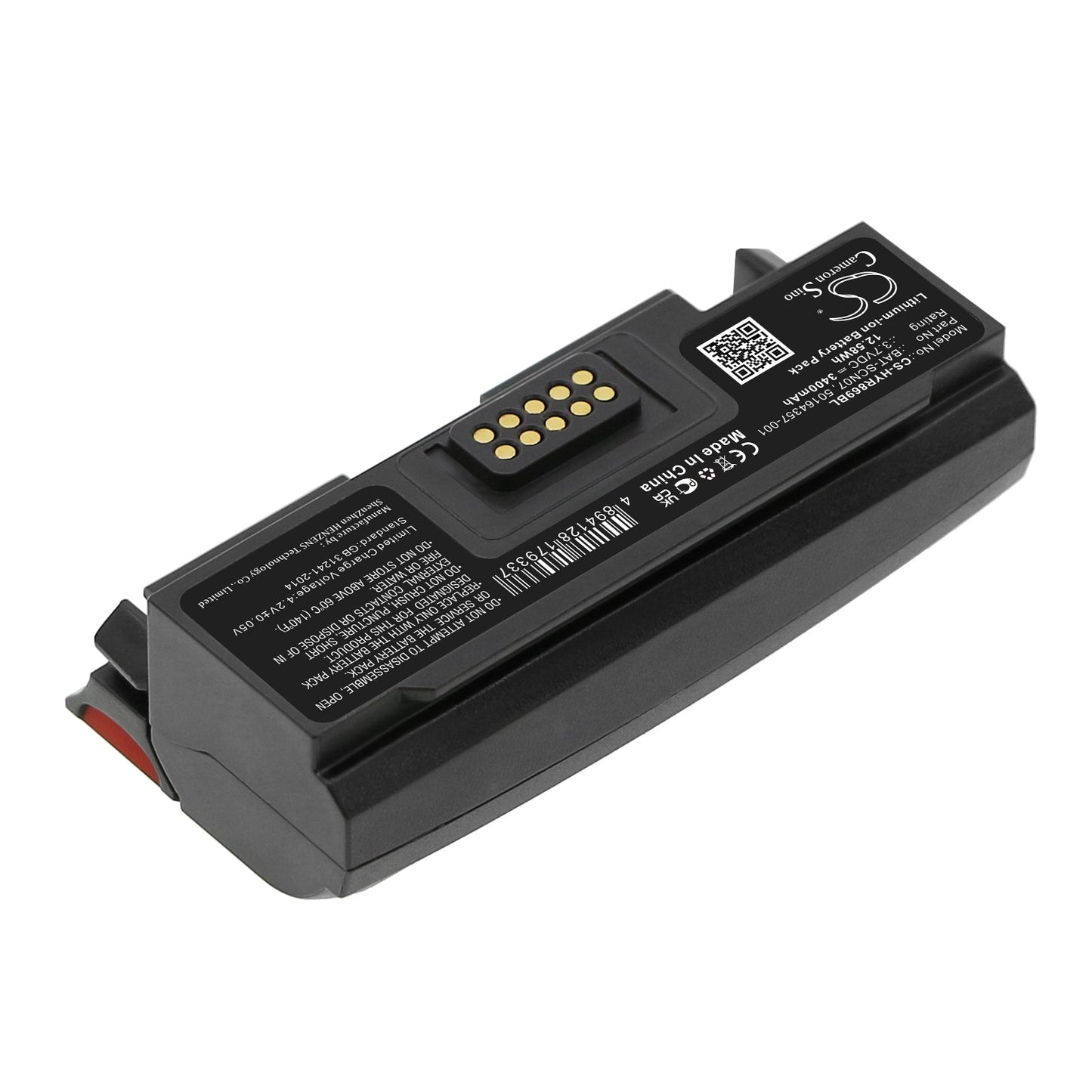 Replacement Battery for Zebra  8690i wearable RFID mini – Barcode Scanner – 3400mAh / 12.58Wh / 3.7V