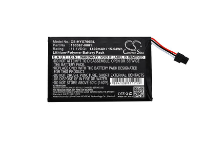 Replacement Battery for Honeywell  TX700 – Barcode Scanner – 1400mAh / 15.54Wh / 11.1V