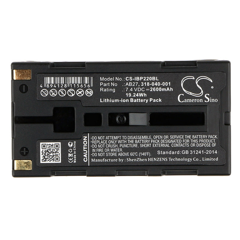 Replacement Battery for Intermec  FieldPro – Barcode Scanner – 2600mAh / 19.24Wh / 7.4V