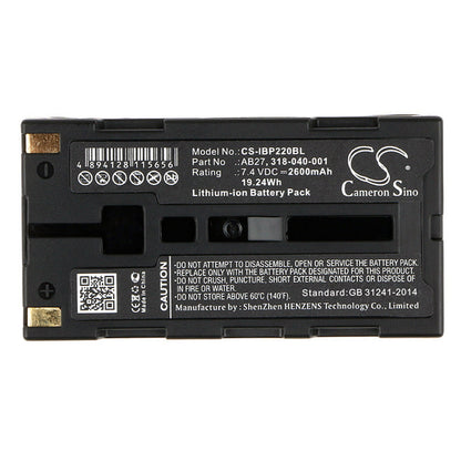 Replacement Battery for Intermec  FieldPro – Barcode Scanner – 2600mAh / 19.24Wh / 7.4V