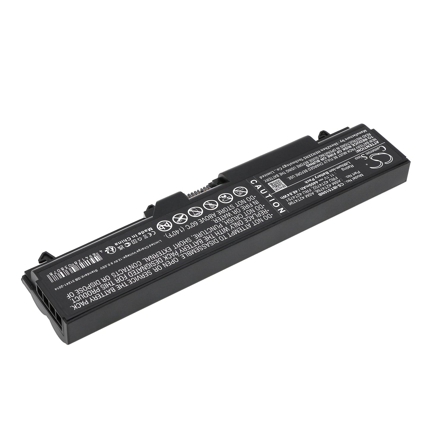 Replacement Battery for Lenovo  ThinkPad 70+ – Notebook, Laptop – 4400mAh / 48.84Wh / 11.1V