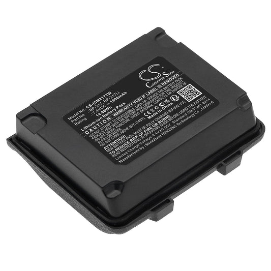 Replacement Battery for Icom  IC-80AD – Two-Way Radio – 1900mAh / 14.06Wh / 7.4V