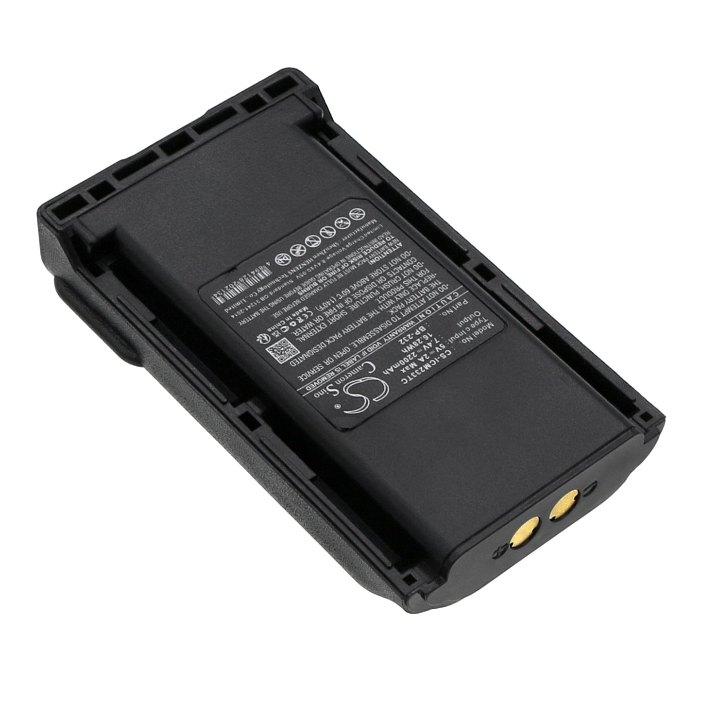 Replacement Battery for Icom  IC-4011 – Two-Way Radio – 2200mAh / 16.28Wh / 7.4V