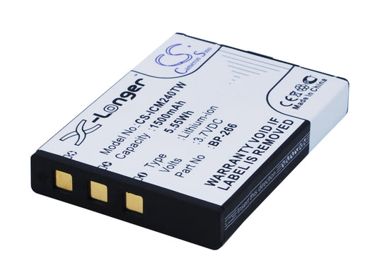 Replacement Battery for Polmar  NAVY-015F – Two-Way Radio – 1500mAh / 5.55Wh / 3.7V
