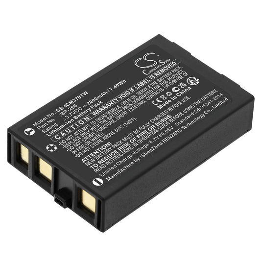 Replacement Battery for Icom  IC-M37 – Two-Way Radio – 2000mAh / 7.40Wh / 3.7V