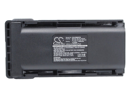 Replacement Battery for ICOM  IC-F70 – Two-Way Radio – 2500mAh / 18.50Wh / 7.4V