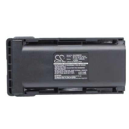 Replacement Battery for ICOM IC-F70 IC-F70D, IC-F70DS, – 2500mAh / 18.50Wh