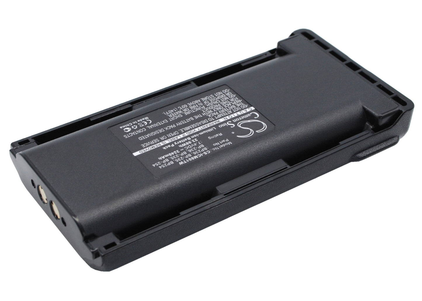 Replacement Battery for ICOM  IC-F70 – Two-Way Radio – 3240mAh / 23.98Wh / 7.4V
