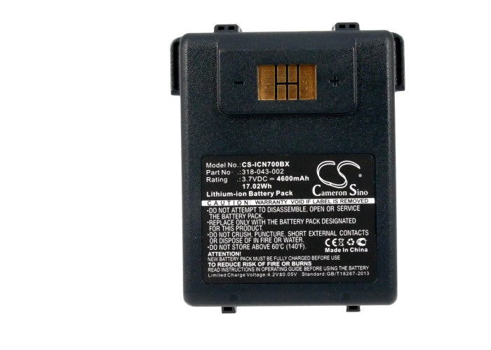 Replacement Battery for Intermec  CN70 – Barcode Scanner – 4600mAh / 17.02Wh / 3.7V