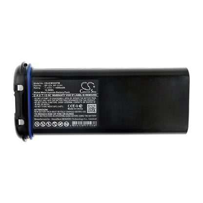 Replacement Battery for Icom  IC-IC-M2A – Two-Way Radio – 1800mAh / 12.96Wh / 7.2V