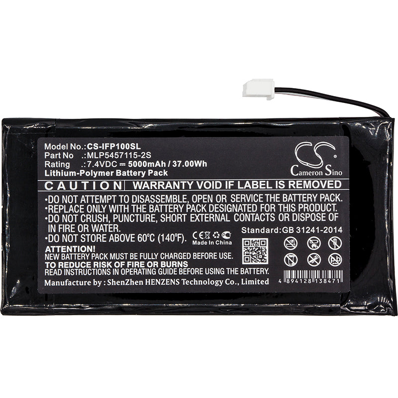 Replacement Battery for Infinity  One Premium – 5000mAh / 37.00Wh