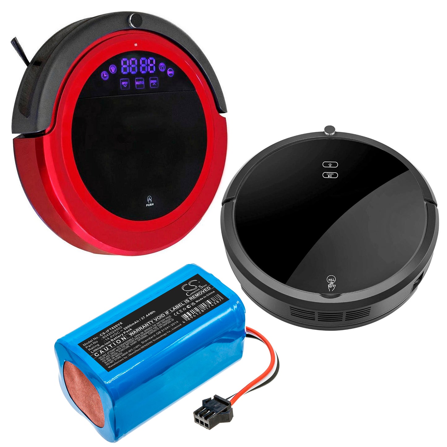 Replacement Battery for Deik MT820 – 2600mAh / 37.44Wh