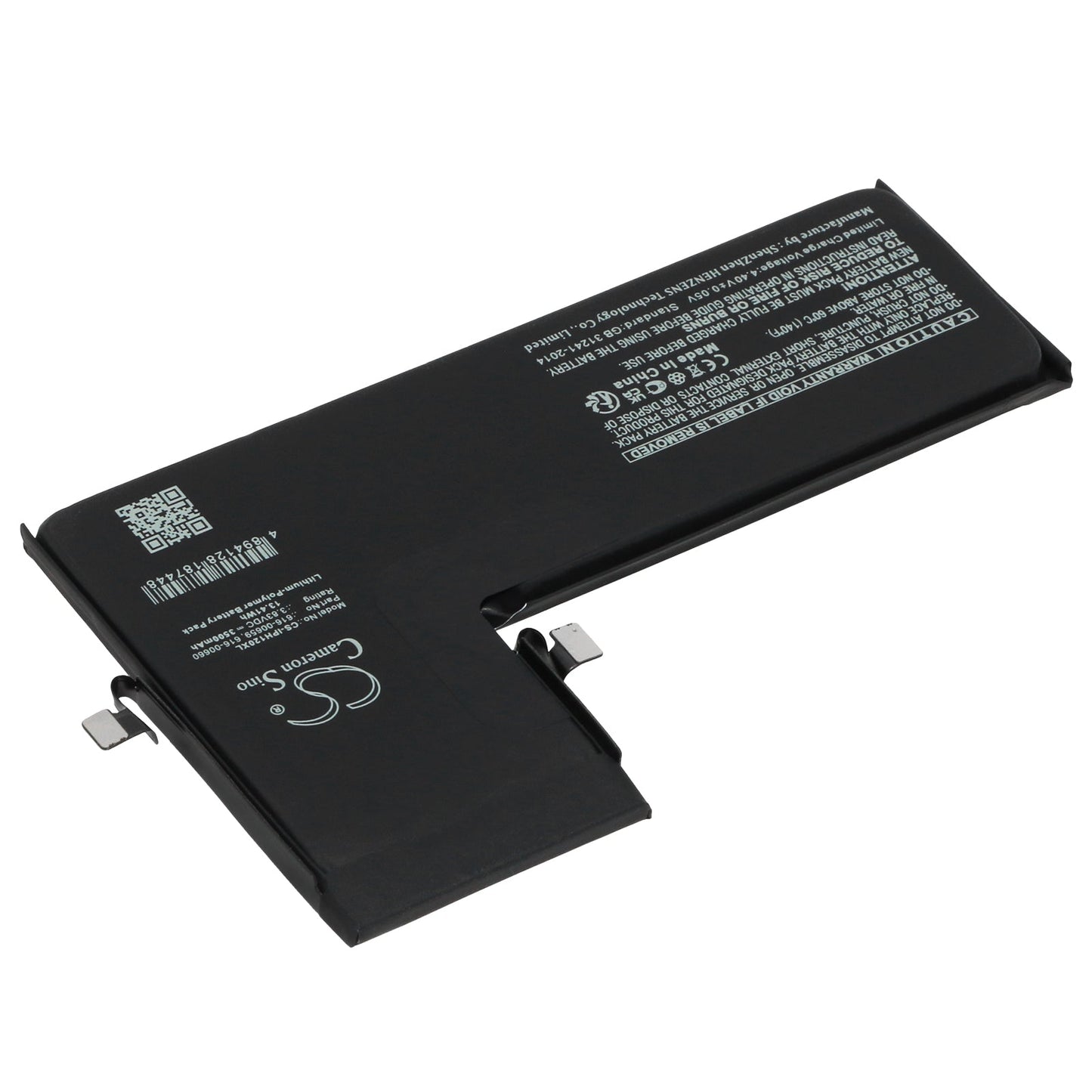 Replacement Battery for Apple  A2160 – Mobile, SmartPhone – 3500mAh / 13.41Wh / 3.83V