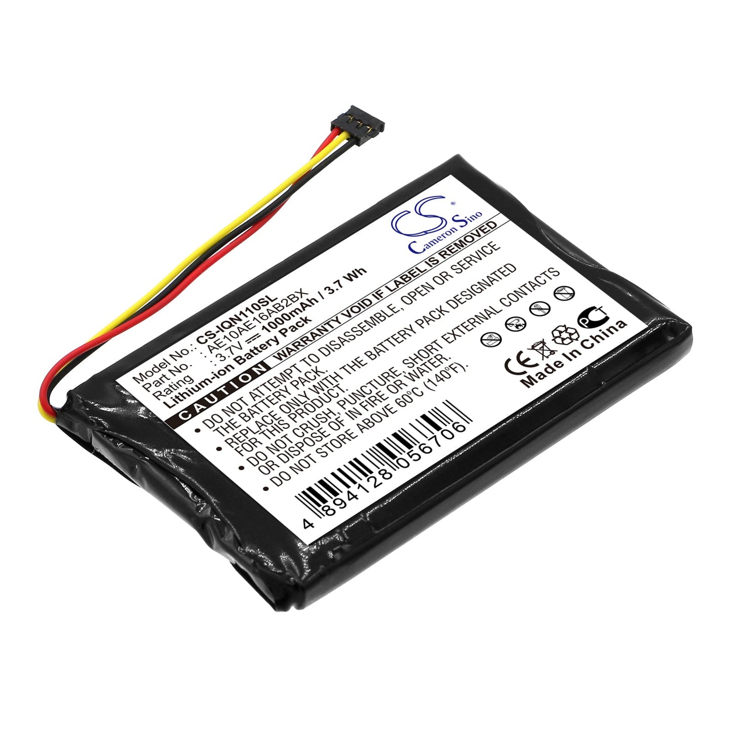 Replacement Battery for Garmin  Nuvi 1100 – GPS, Navigator – 1000mAh / 3.7V