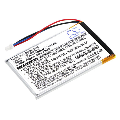 Replacement Battery for Garmin  Nuvi 200 – GPS, Navigator – 1250mAh / 4.63Wh / 3.7V