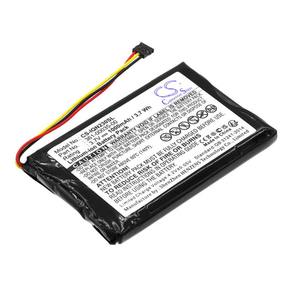 Replacement Battery for Garmin  Edge Touring Plus – GPS, Navigator – 1000mAh / 3.70Wh / 3.7V