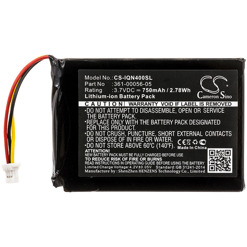 Replacement Battery for Garmin  2689LMT 6-inch – GPS, Navigator – 750mAh / 2.78Wh / 3.7V