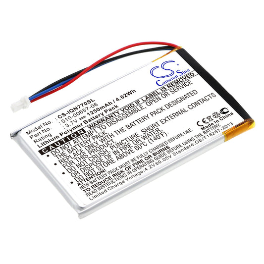 Replacement Battery for Garmin  Nuvi 770 – GPS, Navigator – 1250mAh / 3.7V