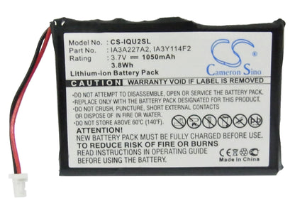 Replacement Battery for Garmin  Quest 2 – GPS, Navigator – 1050mAh / 3.7V