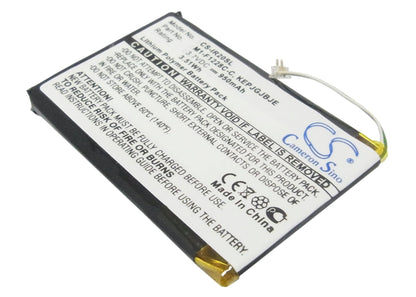 Replacement Battery for iRiver  Clix 2 2GB – Media Player – 950mAh / 3.52Wh / 3.7V