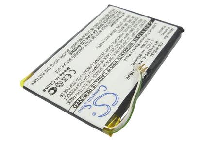 Replacement Battery for iRiver  Clix 2 2GB – Media Player – 950mAh / 3.52Wh / 3.7V