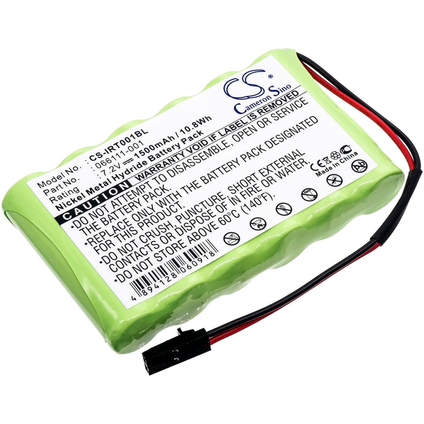 Replacement Battery for Intermec  066111-001 – Barcode Scanner – 1500mAh / 7.2V