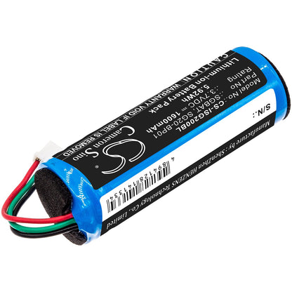 Replacement Battery for Honeywell  SG20 – Barcode Scanner – 1600mAh / 5.92Wh / 3.7V