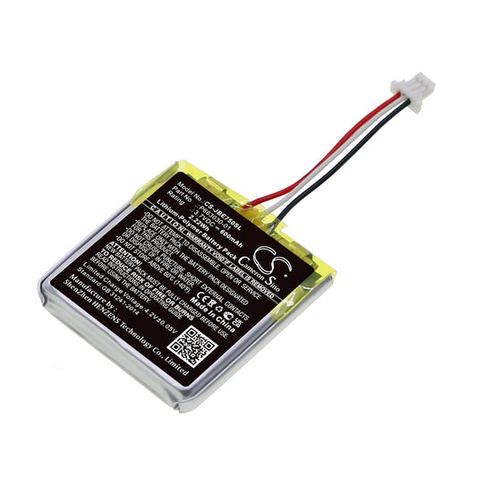 Replacement Battery for JBL  Everest 750 – Wireless Headset – 600mAh / 2.22Wh / 3.7V