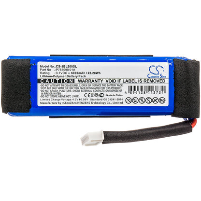 Replacement Battery for JBL  Link 20 – 6000mAh / 22.20Wh