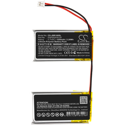 Replacement Battery for JBL  ROCK – 620mAh / 2.29Wh