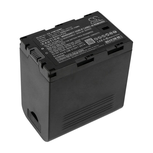 Replacement Battery for JVC  GY-HM200 – Camera – 7800mAh / 57.72Wh / 7.4V